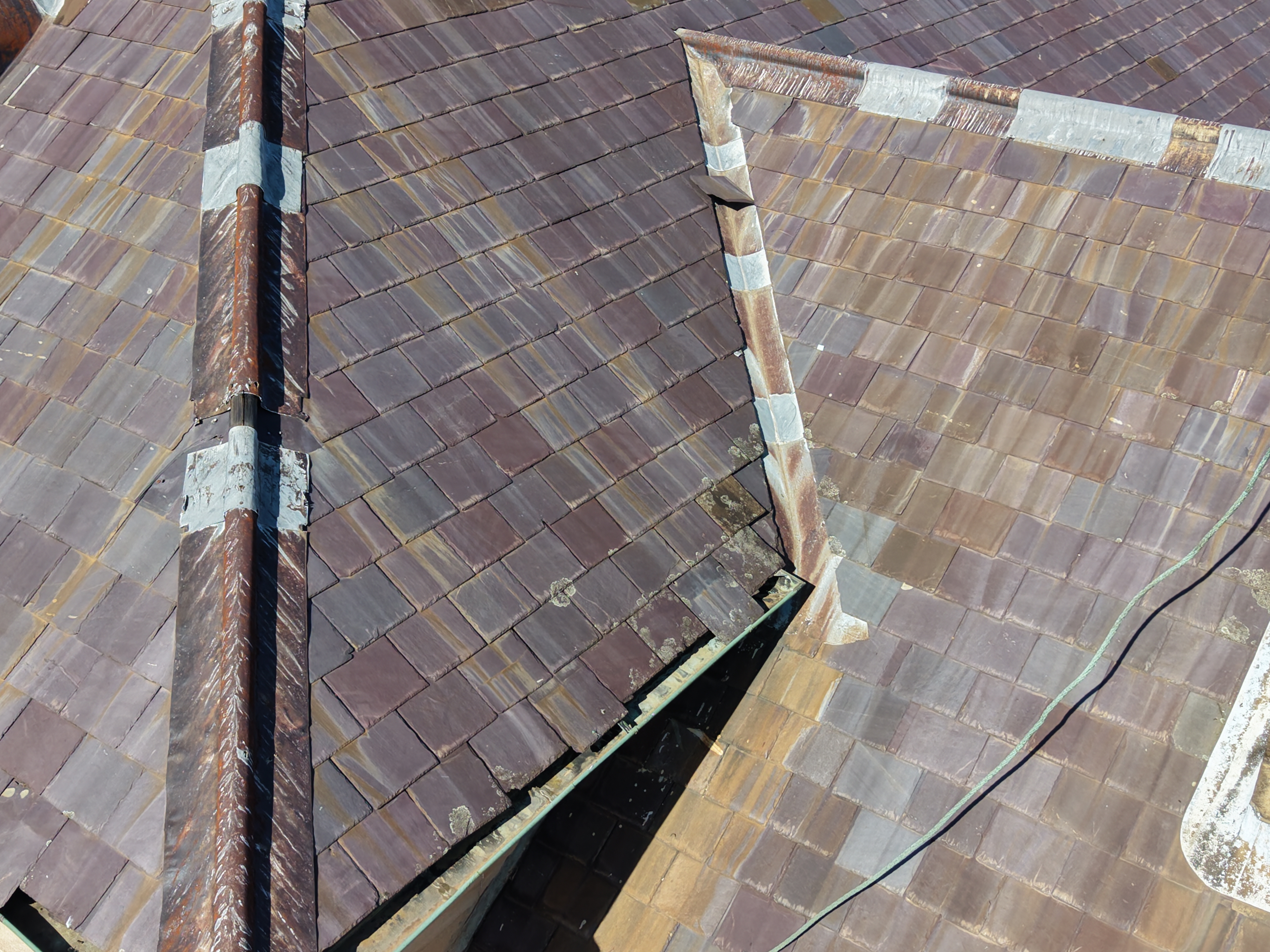 Heritage slate roof inspection